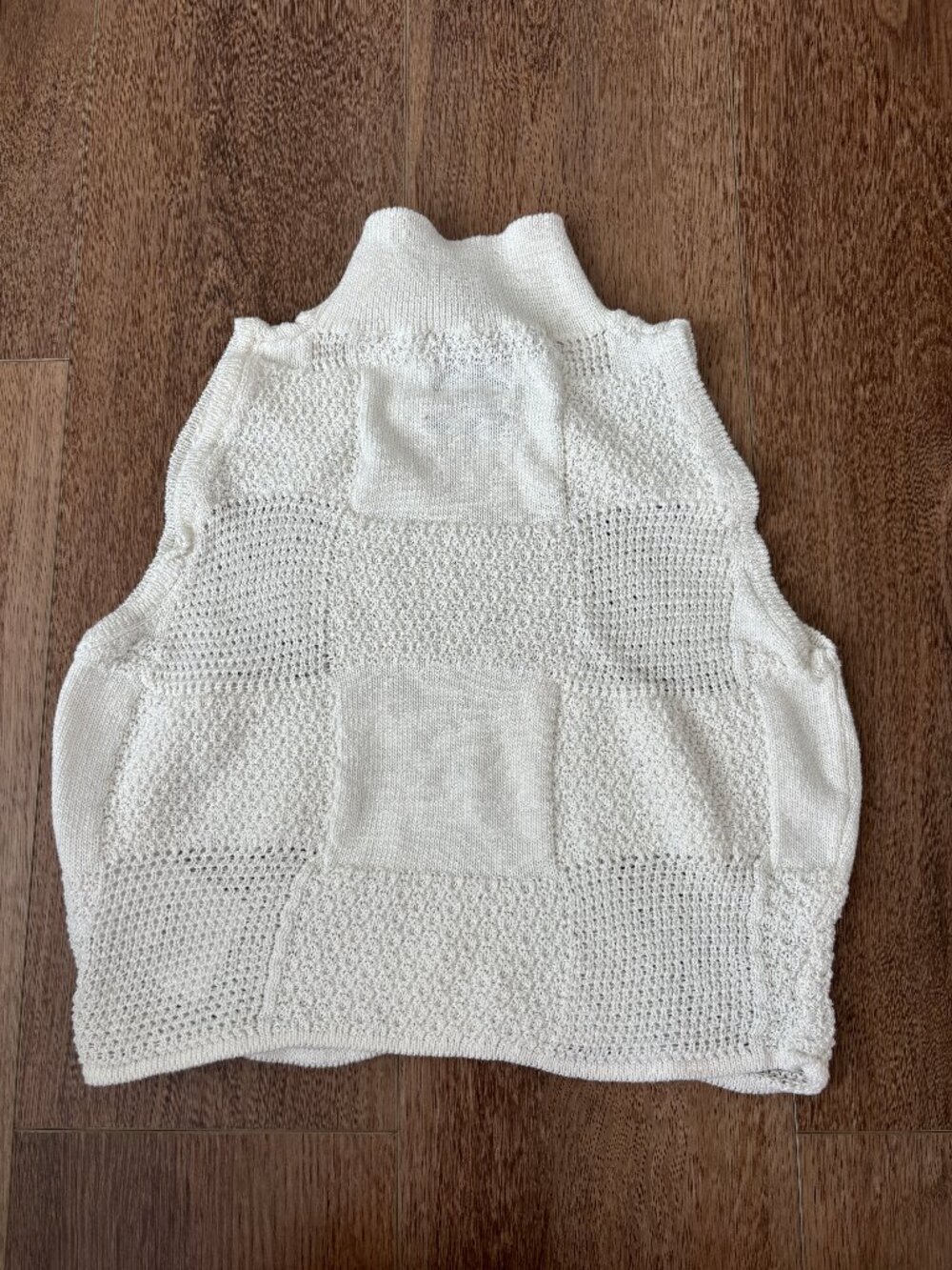Woolrich White Cotton Knit Tank Size Large